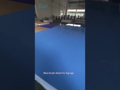 DUKEブランド 工場 卸売 ブルー カラー 鋳型 アクリルシート PMMA パースペックス プレキシグラス 広告用