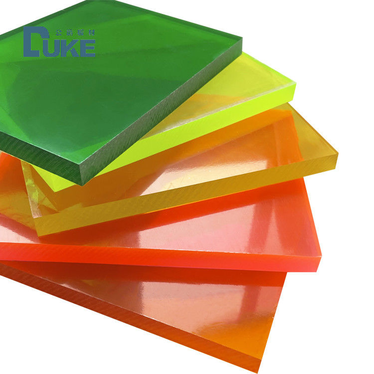 LEDライトボックス看板用カスタマイズ可能な蛍光PMMAシート - OEM広告ディスプレイパネル